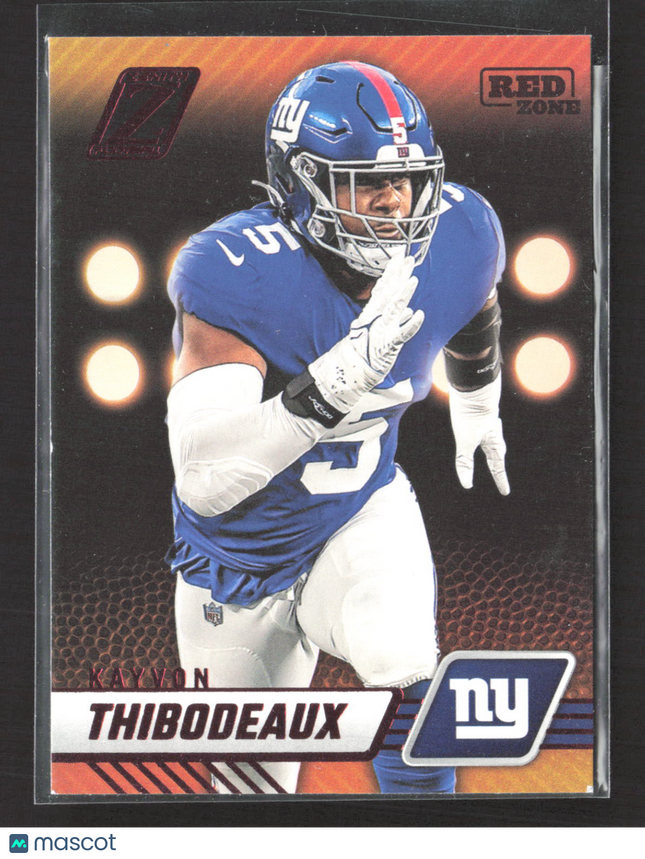 2023 Panini Zenith Football Kayvon Thibodeaux #77 Red Zone