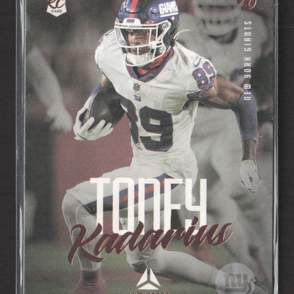 2022 Panini Chronicles Luminance Kadarius Toney #214 RC