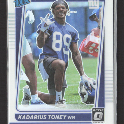 2021 Panini Donruss Optic Kadarius Toney #212