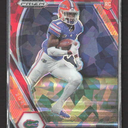 2021 Panini Prizm Draft Picks Kadarius Toney #117 Red Ice RC