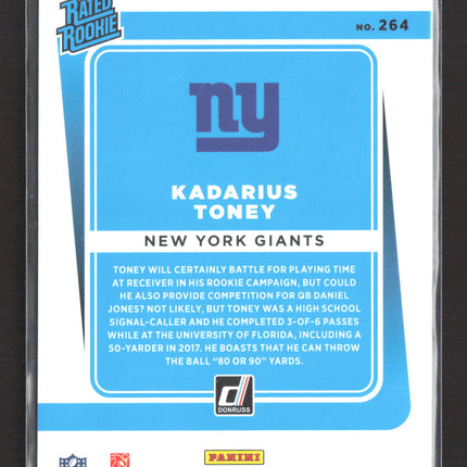 2021 Panini Donruss Kadarius Toney #264