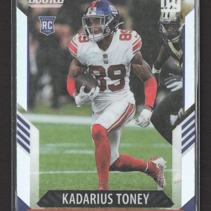 2022 Panini Chronicles Score Football Prizm Kadarius Toney #414 RC