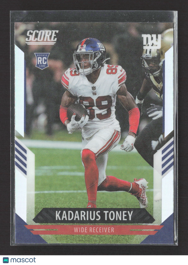 2022 Panini Chronicles Score Football Prizm Kadarius Toney #414 RC