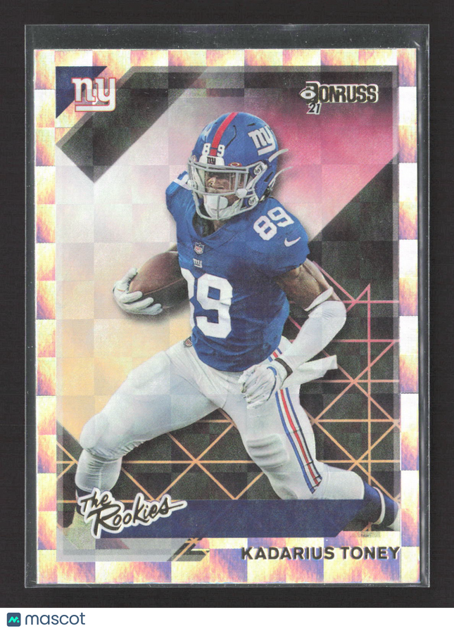 2021 Panini Donruss The Rookies Kadarius Toney #TR-KTO Checkerboard