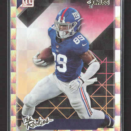 2021 Panini Donruss The Rookies Kadarius Toney #TR-KTO Checkerboard