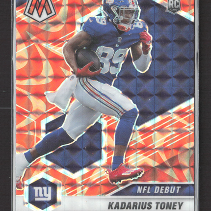 2021 Panini Mosaic Prizm Kadarius Toney #251 RC