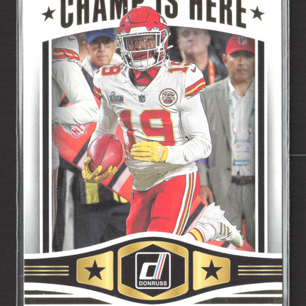 2023 Panini Donruss Champ Is Here Kadarius Toney #CIH-8
