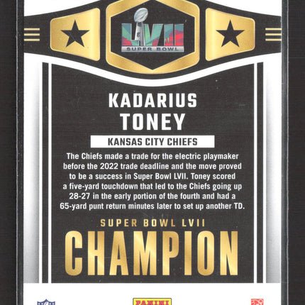 2023 Panini Donruss Champ Is Here Kadarius Toney #CIH-8