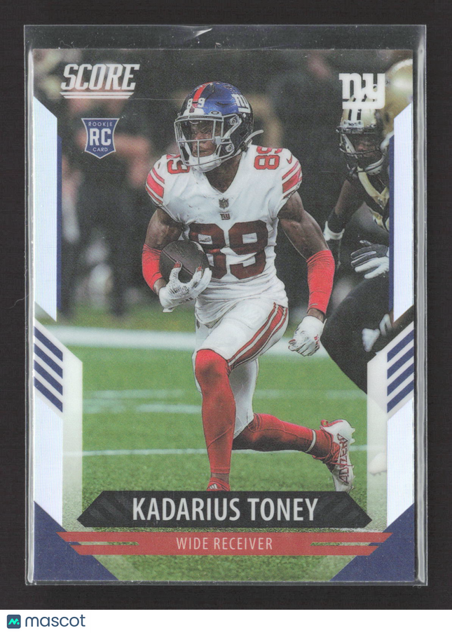 2022 Panini Chronicles Score Prizm Kadarius Toney #414 RC
