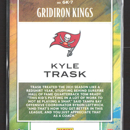 2022 Panini Chronicles Donruss Football Gridiron Kings Kyle Trask #GK-7