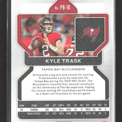 2022 Panini Chronicles Prizm Kyle Trask #PB-16 RC