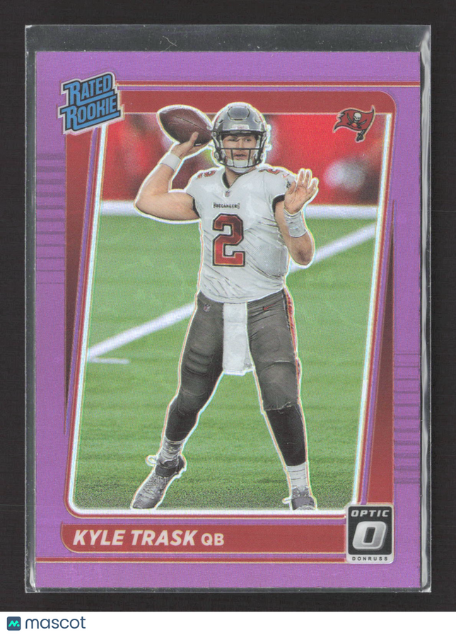 2021 Panini Donruss Optic Prizm Kyle Trask #P-257 Purple