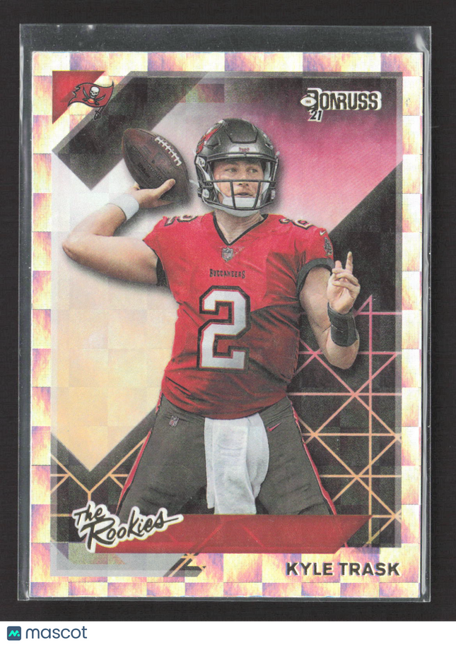 2021 Panini Donruss The Rookies Kyle Trask #TR-KTR Checkerboard