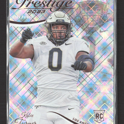 2023 Panini Prestige Kobie Turner #358 Extra Points Diamond RC