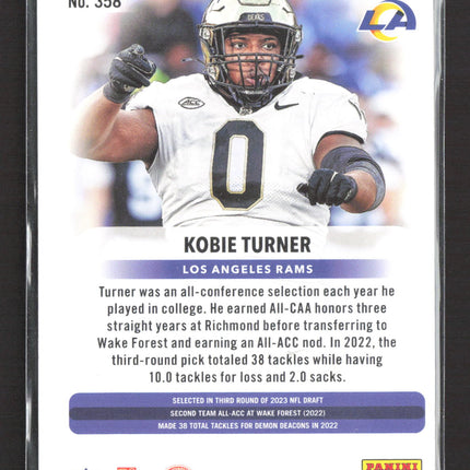 2023 Panini Prestige Kobie Turner #358 Extra Points Diamond RC