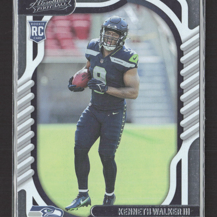 2022 Panini Absolute Football Kenneth Walker III #118 RC