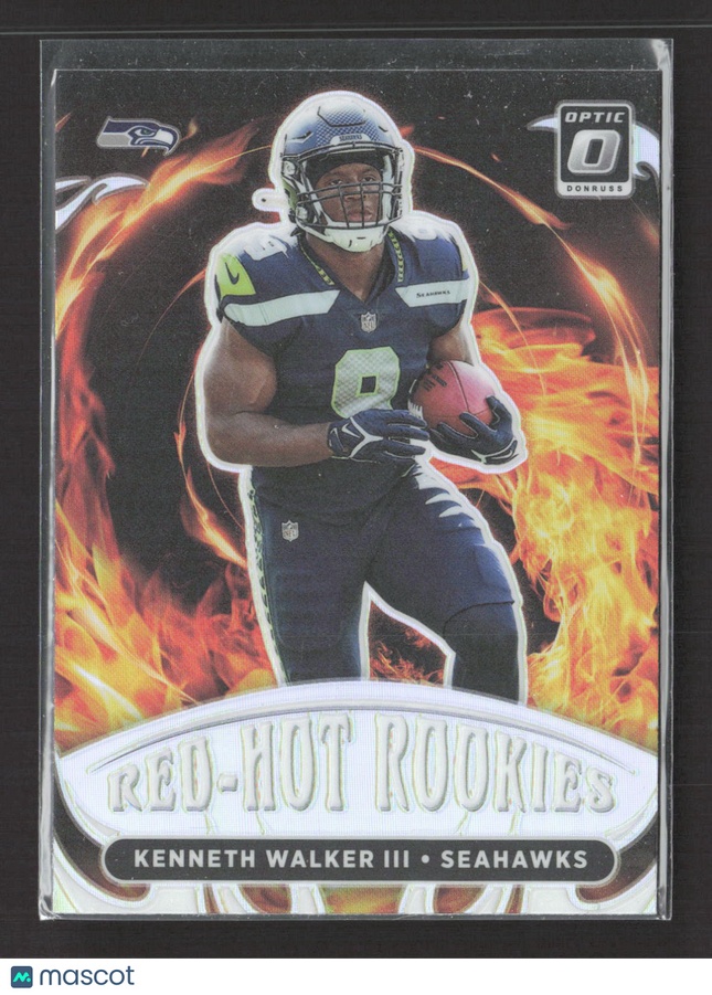 2023 Panini Donruss Optic Red-Hot Rookies Kenneth Walker III #RHR-7