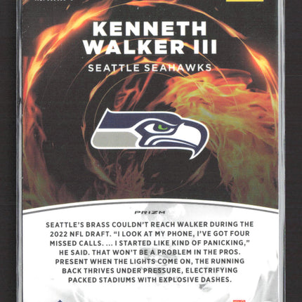 2023 Panini Donruss Optic Red-Hot Rookies Kenneth Walker III #RHR-7