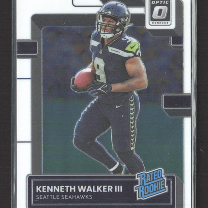2023 Panini Donruss Optic Kenneth Walker III #218 rc