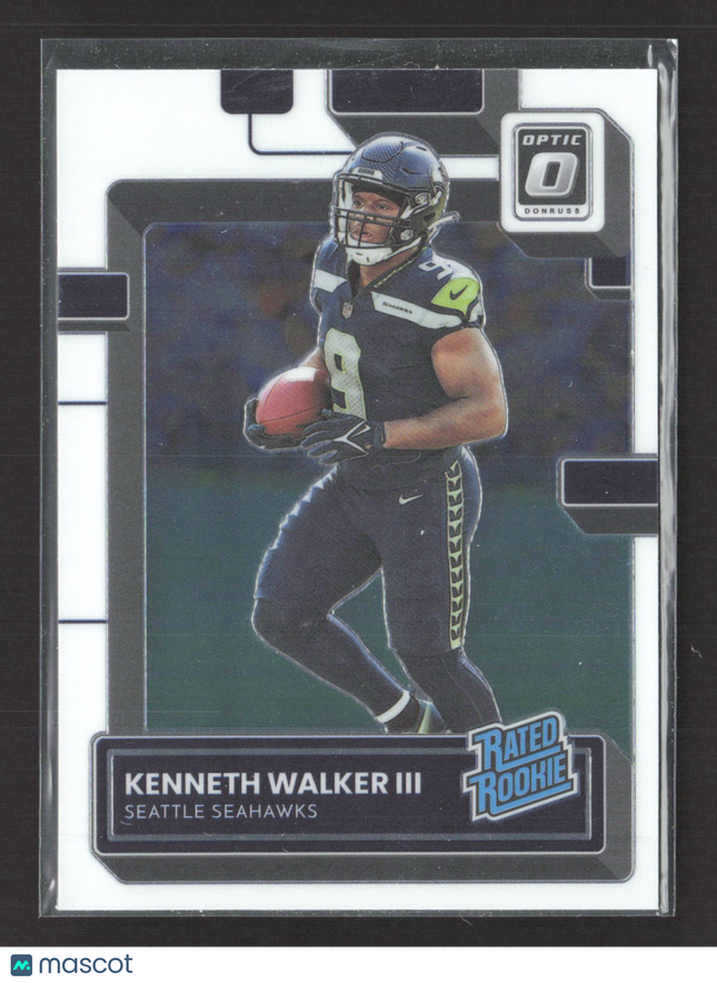 2023 Panini Donruss Optic Kenneth Walker III #218 rc