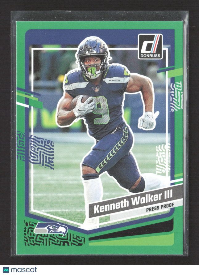 2023 Panini Donruss Kenneth Walker III #261 Press Proof