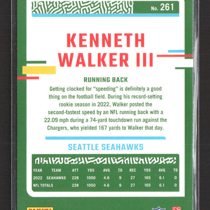 2023 Panini Donruss Kenneth Walker III #261 Press Proof