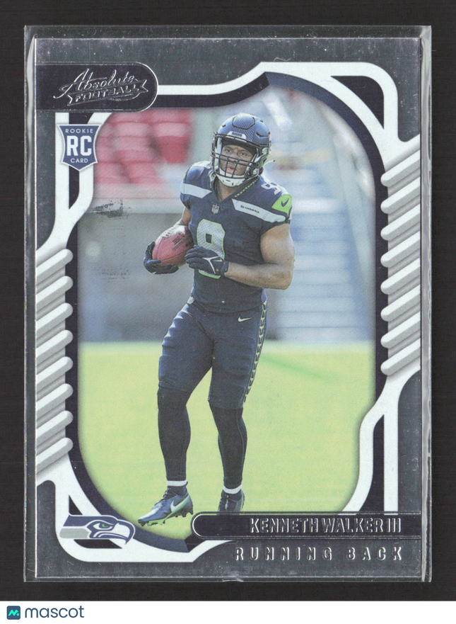 2022 Panini Absolute Football Kenneth Walker III #118 RC