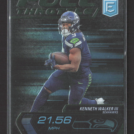 2024 Panini Donruss Elite Full Throttle Kenneth Walker III #7