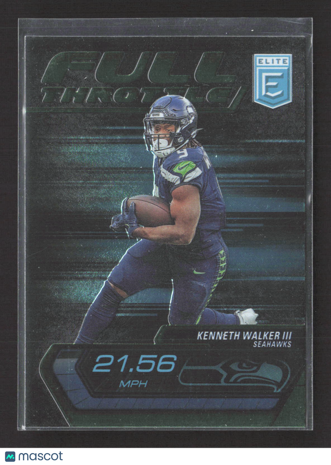 2024 Panini Donruss Elite Full Throttle Kenneth Walker III #7