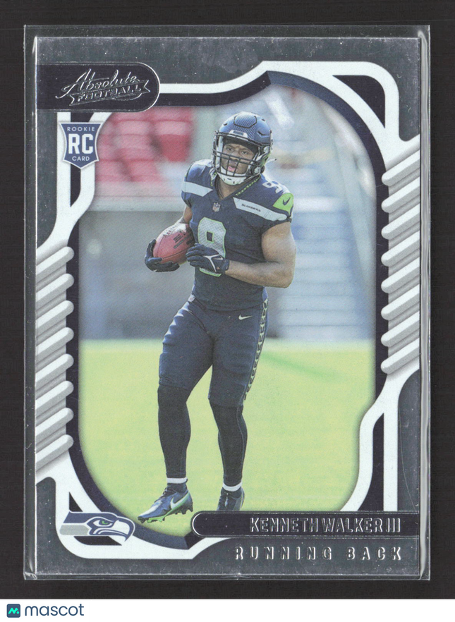 2022 Panini Absolute Football Kenneth Walker III #118 RC