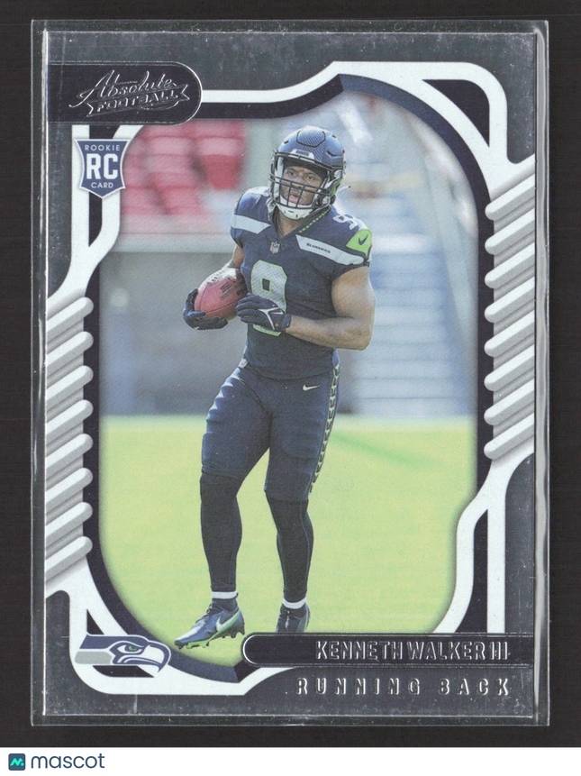 2022 Panini Absolute Football Kenneth Walker III #118 RC