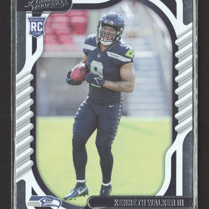 2022 Panini Absolute Football Kenneth Walker III #118 RC