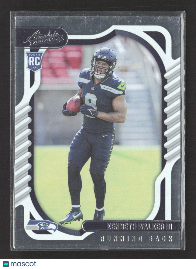 2022 Panini Absolute Football Kenneth Walker III #118 RC