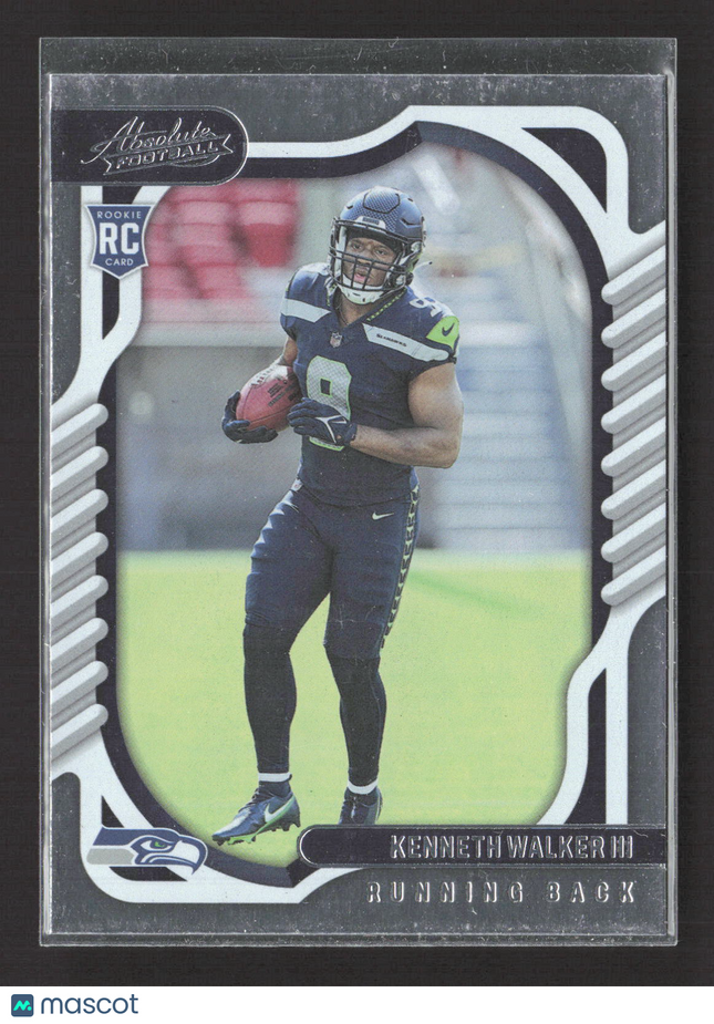 2022 Panini Absolute Football Kenneth Walker III #118 RC