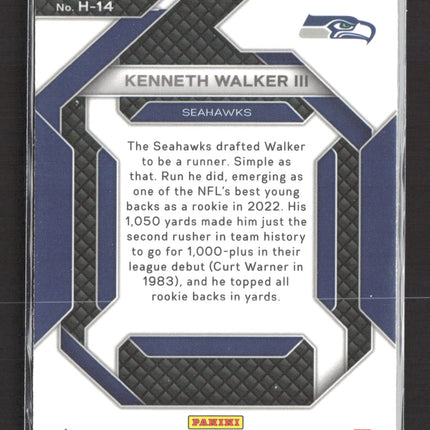 2023 Panini Prizm Emergent Kenneth Walker III #H-14