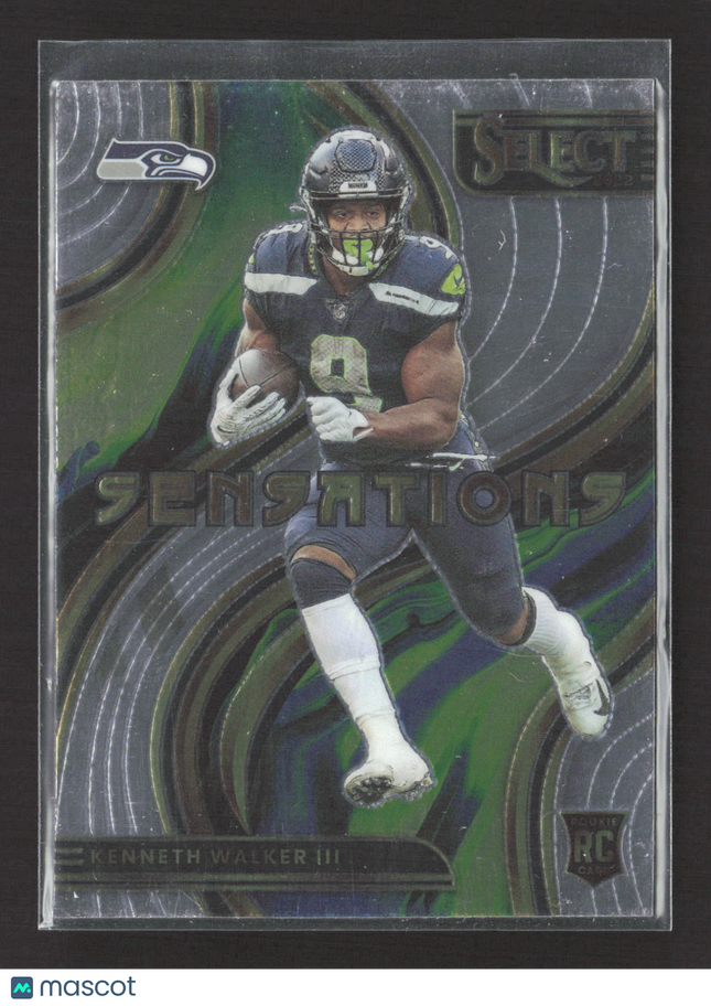 2023 Panini Select Sensations Kenneth Walker III #SEN-22 RC