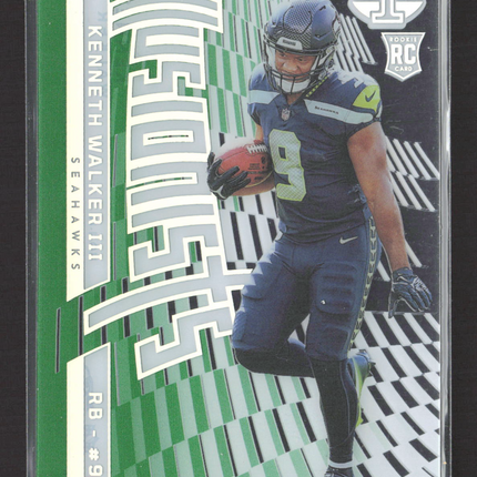 2022 Panini Illusions Illusionists Kenneth Walker III #I-14 RC