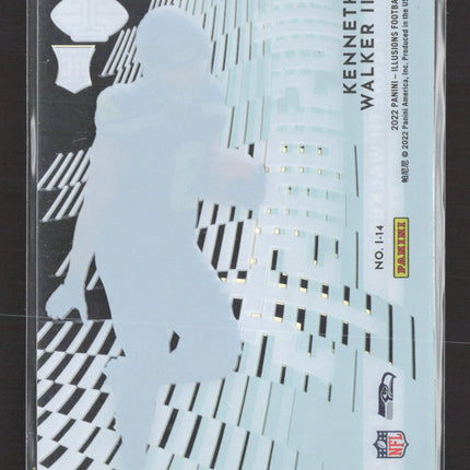 2022 Panini Illusions Illusionists Kenneth Walker III #I-14 RC