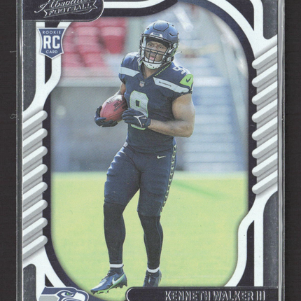 2022 Panini Absolute Football Kenneth Walker III #118 RC