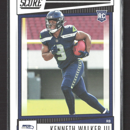 2022 Panini Score Football Kenneth Walker III #329 RC