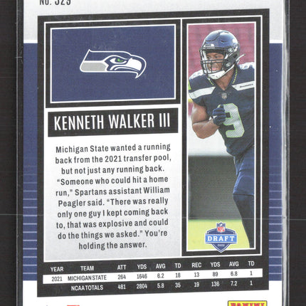 2022 Panini Score Football Kenneth Walker III #329 RC