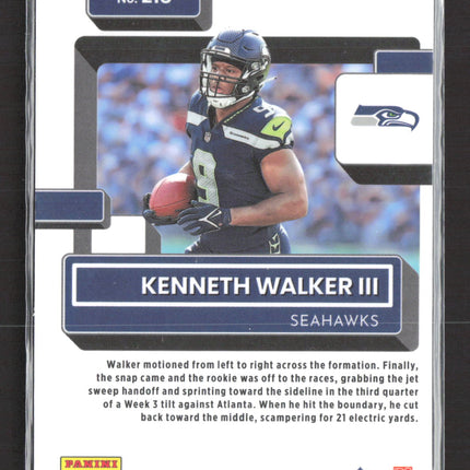 2023 Panini Donruss Optic Kenneth Walker III #218