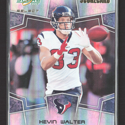 2008 Score Select Scorecard Kevin Walter #120 091/100