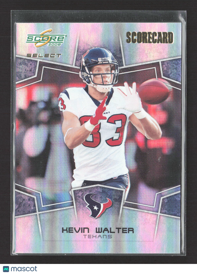 2008 Score Select Scorecard Kevin Walter #120 091/100