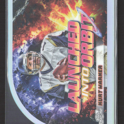 2024 Topps Chrome Launched Into Orbit Kurt Warner #LIO-13