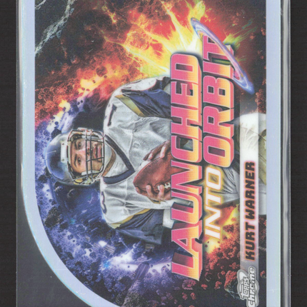 2024 Topps Chrome Launched Into Orbit Kurt Warner #LIO-13