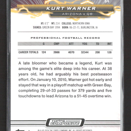 2024 Topps Composite Resurgence Kurt Warner #64 /149