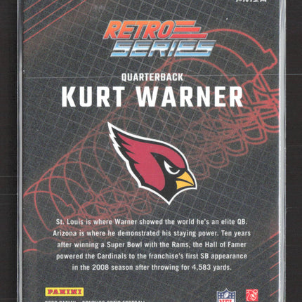 2023 Panini Donruss Optic Retro Series Kurt Warner #18 Prizm