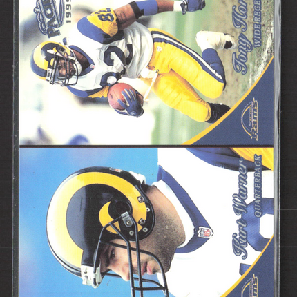 1999 Pacific Kurt Warner Tony Horne #343