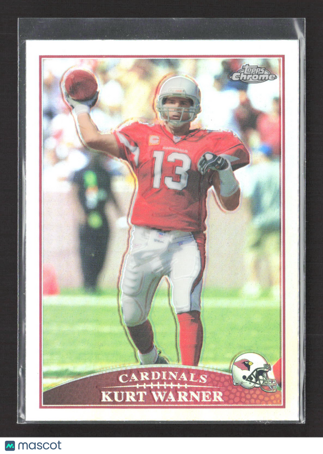 2009 Topps Chrome Kurt Warner #TC36 Refractor